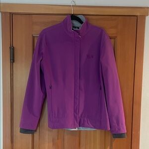 Mountain Hardwear Women's Purple Softshell Utility Jacket